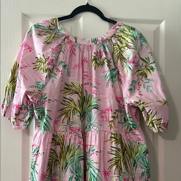 Crown & Ivy Pink Floral Dress - Picture 6 of 7